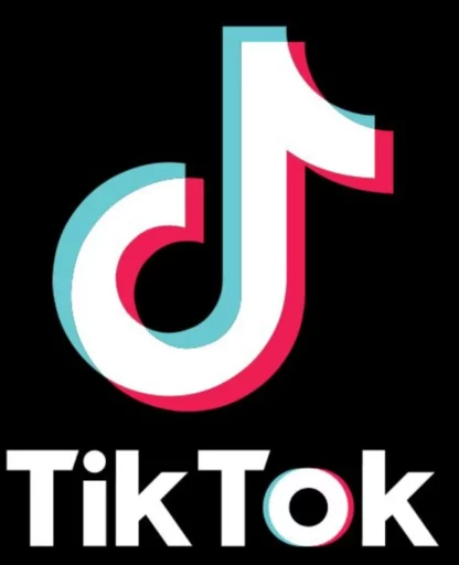 TikTok Logo mit Verweis auf das offizielle TikTok-Profil von MG Performance